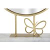 Mauro Ferretti tafelspiegel vlinder 30x9x39,5 cm goud marmer