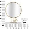Mauro Ferretti tafelspiegel vlinder 30x9x39,5 cm goud marmer