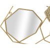 Mauro Ferretti wandspiegel stone 91x4x52 cm goud