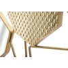 Mauro Ferretti wandspiegel stone 91x4x52 cm goud
