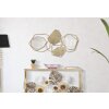 Mauro Ferretti wandspiegel stone 91x4x52 cm goud