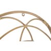 Mauro Ferretti wandspiegel Valencia Ø 60x3 cm bruin