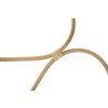 Mauro Ferretti wandspiegel Almeria Ø 65,5x3 cm bruin