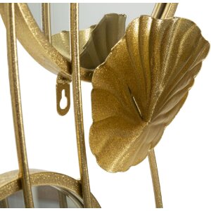 Mauro Ferretti wandspiegel triple flow 65x8x88 cm goud