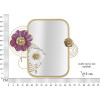 Mauro Ferretti wandspiegel Lovis 75x9,5x64,1 cm goud