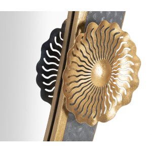 Mauro Ferretti wandspiegel Art 55,9x5,7x90,8 cm grijs goud