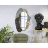 Mauro Ferretti wandspiegel Art 55,9x5,7x90,8 cm grijs goud