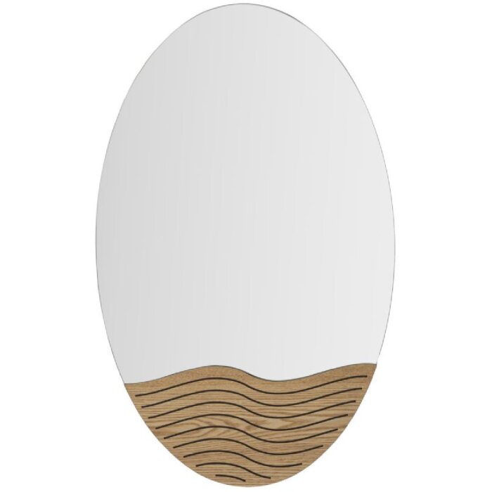 Mauro Ferretti wandspiegel lijnen 50x1,5x80 cm naturel