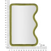 Mauro Ferretti wandspiegel Tod 60x4x90 cm groen