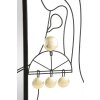 Mauro Ferretti wandspiegel Eleanor 64,8x3,8x85 cm zwart