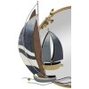 Mauro Ferretti wandspiegel zeil 71x8x64 cm veelkleurig