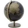 Mauro Ferretti wereldbol Ø 25x34 cm zwart brons