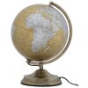 Mauro Ferretti Wereldbol Oranje met licht Ø 25x38 cm goud zilver