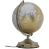 Mauro Ferretti Wereldbol Oranje met licht Ø 25x38 cm goud zilver