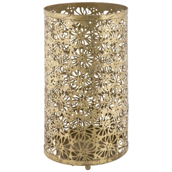 Mauro Ferretti paraplubak Fiori Ø 24x42 cm goud