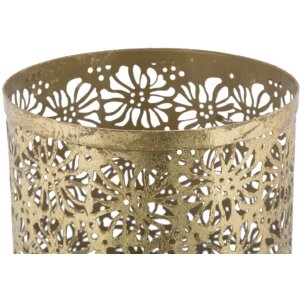 Mauro Ferretti paraplubak Fiori Ø 24x42 cm goud