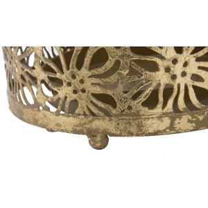 Mauro Ferretti paraplubak Fiori Ø 24x42 cm goud