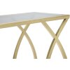 Mauro Ferretti banktafel 45,5x25,5x60 cm zwart goud