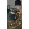 Mauro Ferretti banktafel 45,5x25,5x60 cm zwart goud