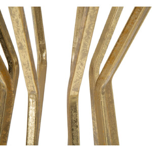 Mauro Ferretti bijzettafel Stick Glam Ø 38x100 cm goud