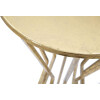 Mauro Ferretti bijzettafel Stick Glam Ø 38x100 cm goud