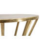 Mauro Ferretti bijzettafel Stick Glam Ø 38x80 cm goud