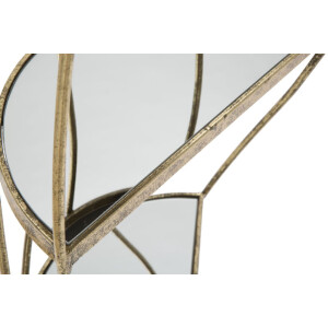 Mauro Ferretti telefoontafel Twisty Ø 38x86 cm goud