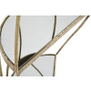 Mauro Ferretti telefoontafel Twisty Ø 38x86 cm goud