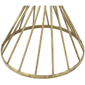 Mauro Ferretti bijzettafel Hypnos Ø 35x70 cm goud