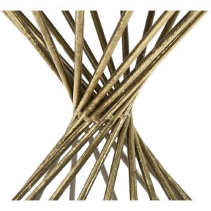 Mauro Ferretti bijzettafel Hypnos Ø 42x50 cm goud