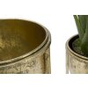 Mauro Ferretti bloemenstandaard set van 2 Ø 27x62 en 21,5x52 cm goud
