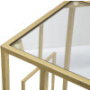 Mauro Ferretti banktafel 40,5x25,5x60 cm goud