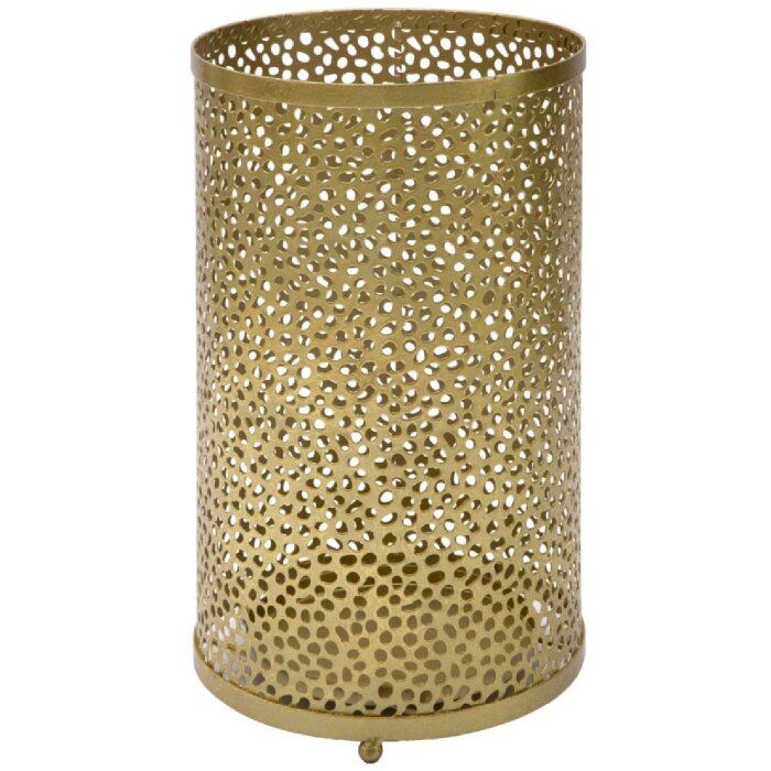 Mauro Ferretti paraplubak Gaten Glam Ø 24x43 cm goud