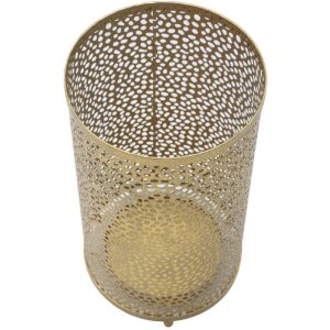 Mauro Ferretti paraplubak Gaten Glam Ø 24x43 cm goud