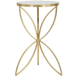 Mauro Ferretti bijzettafel vlinder Ø 35x60 cm goud...