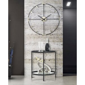 Mauro Ferretti bijzettafel Maycos 53,3x36,8x58,4 cm zwart
