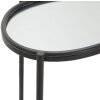 Mauro Ferretti bijzettafel Maycos 53,3x36,8x58,4 cm zwart