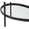 Mauro Ferretti bijzettafel Maycos 53,3x36,8x58,4 cm zwart