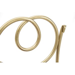 Mauro Ferretti wandplank set van 2 41,5x18x20,5 cm goud