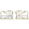 Mauro Ferretti wandplank set van 2 41,5x18x20,5 cm goud