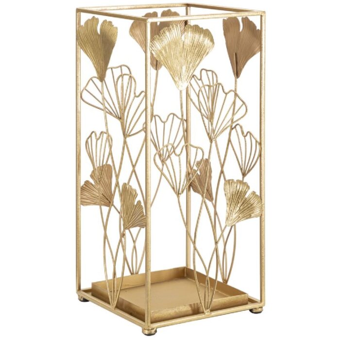 Mauro Ferretti paraplubak bladgoud 22,5x22,5x48,5 cm goud