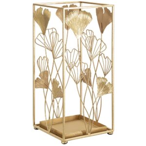 Mauro Ferretti paraplubak bladgoud 22,5x22,5x48,5 cm goud