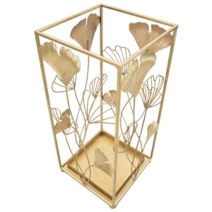 Mauro Ferretti paraplubak bladgoud 22,5x22,5x48,5 cm goud