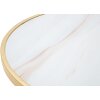 Mauro Ferretti Glam Mat bijzettafel Ø 50,5x50 cm goud