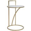 Mauro Ferretti bijzettafel Glam Sofy Ø 38x61 cm goud