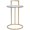 Mauro Ferretti bijzettafel Glam Sofy Ø 38x61 cm goud
