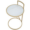 Mauro Ferretti bijzettafel Glam Sofy Ø 38x61 cm goud