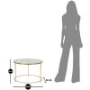 Mauro Ferretti salontafel vlinders Ø 60x40,5 cm goud