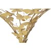 Mauro Ferretti nachtkastje vlinders 44,5x24,5x34,5 cm goud