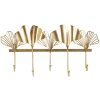 Mauro Ferretti wandkapstok 5 bladen 49,5x6x26,3 cm goud